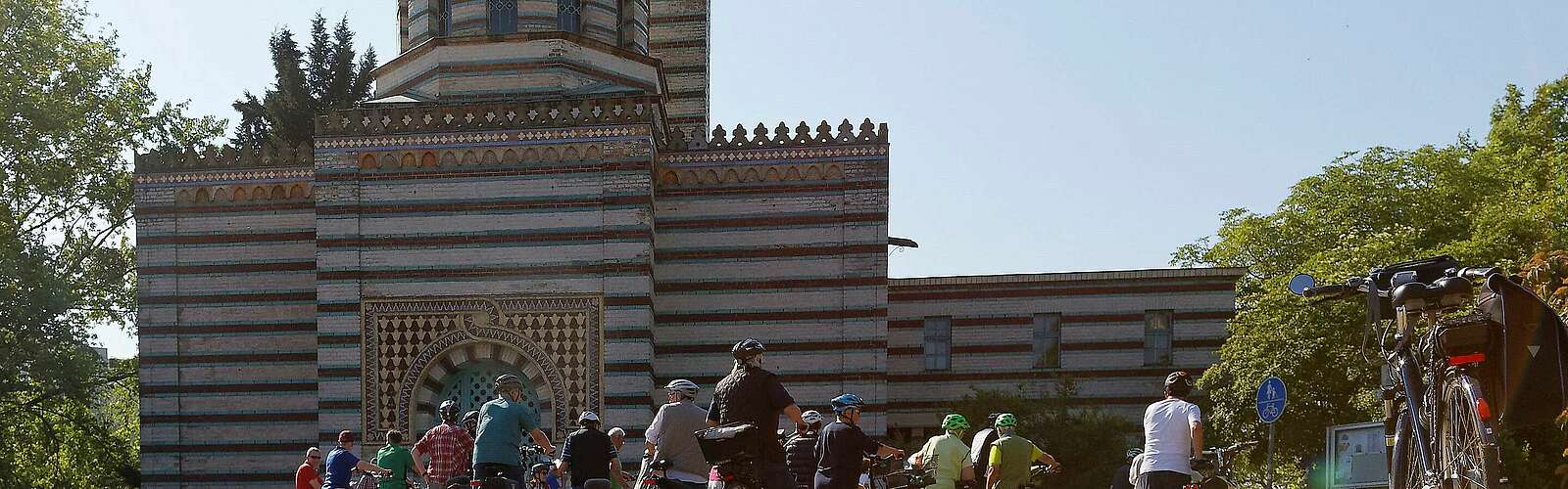 Blick zum Dampfmaschinenhaus